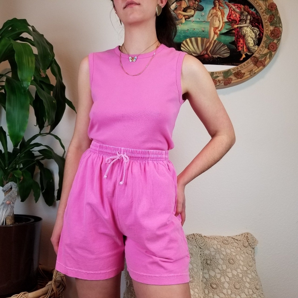 SOLD⭐️Vintage 90s Pink Co-Ord